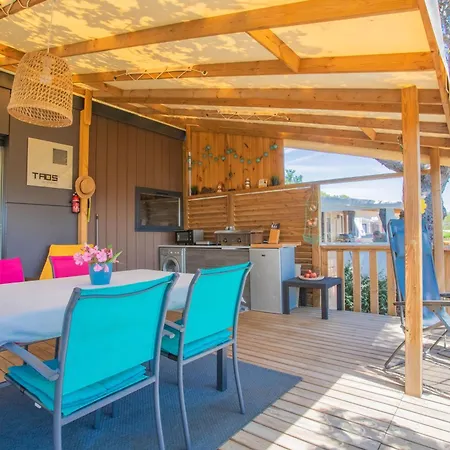 Mobil-home Taos Vue Mer - Piscine Campsite Saint-Raphael (Var)